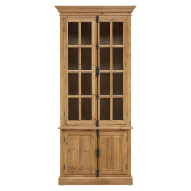 Banten Pine Wood Tall  Cabinet