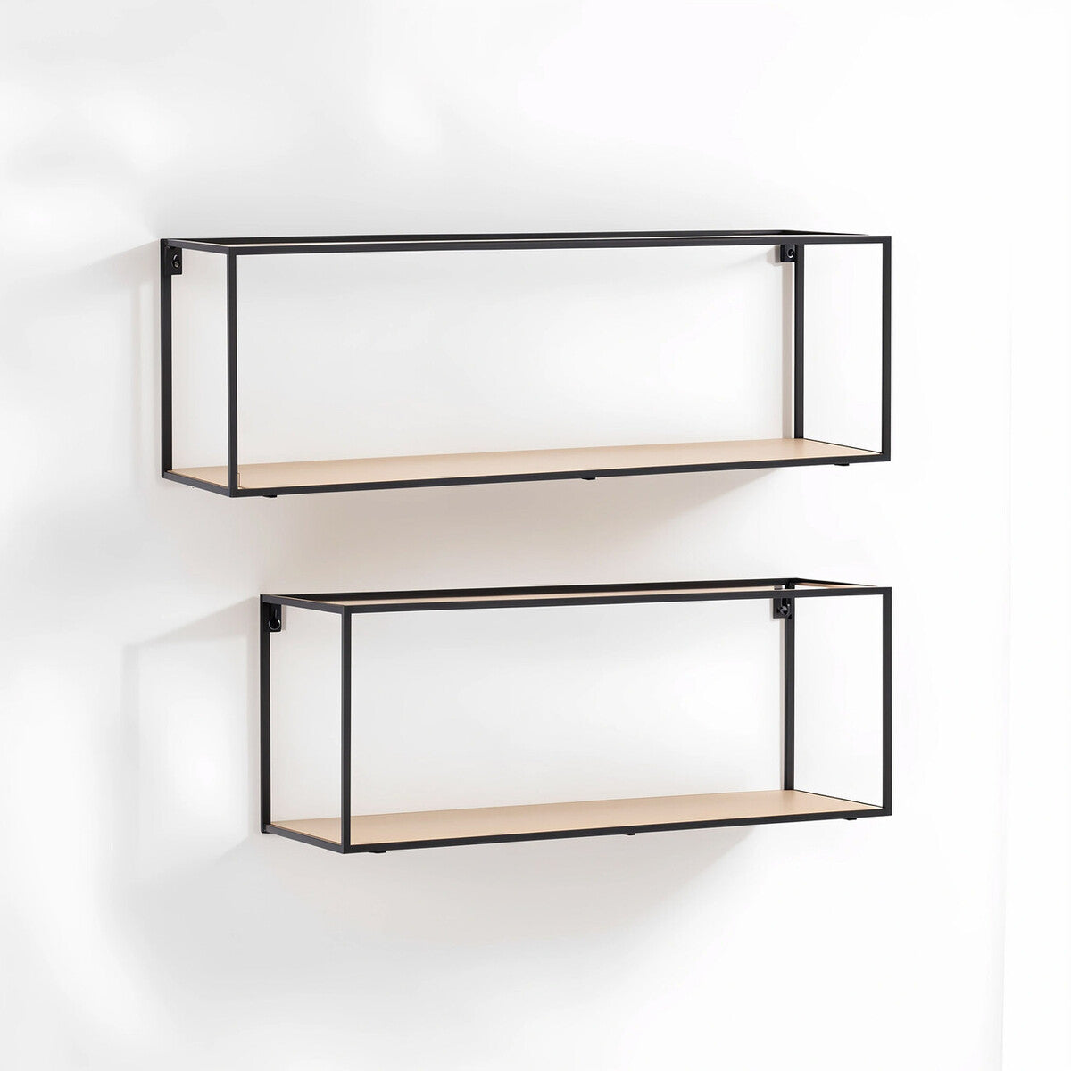 Set of 2 Cuboid Wall Shelf | Brixton