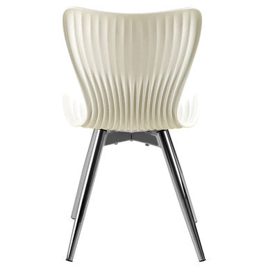 White  Textured Dining Chair | Stockholm