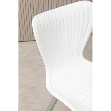 White  Textured Dining Chair | Stockholm