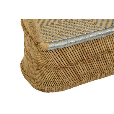 2 Seater Natural and Silver Sofa | Rowan