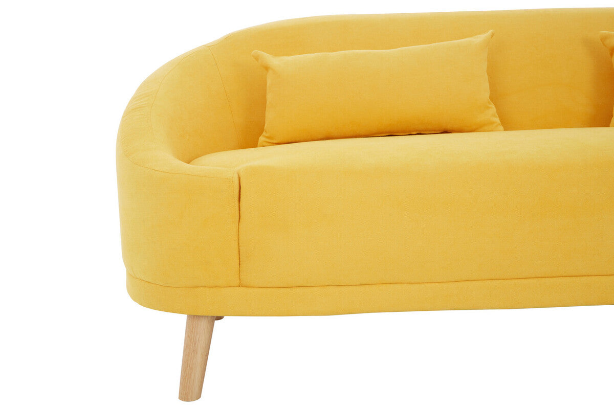 Yellow Linen Sofa, Holland