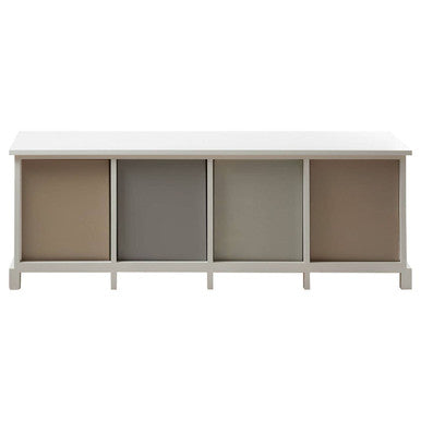 New England 4 Drawer Bench