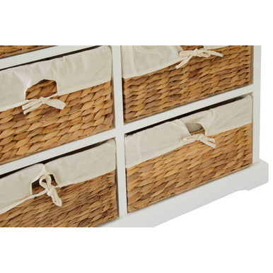 Ashby 6 Seagrass Drawer Chest | Ashby
