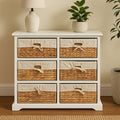 Ashby 6 Seagrass Drawer Chest | Ashby