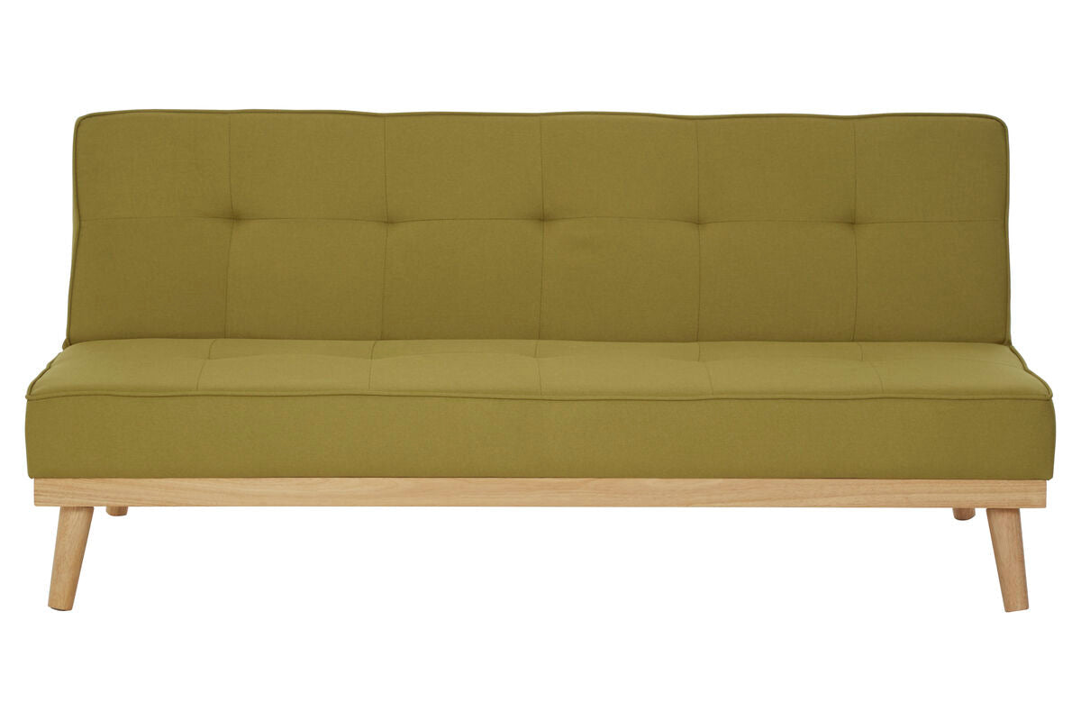 3 Seater Green Sofa Bed | Stockholm