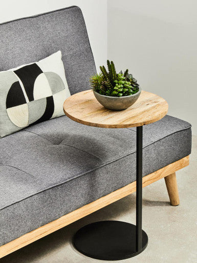 3 Seater Grey Sofa Bed, Stockholm