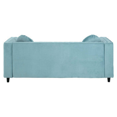 3 Seater Pastel Green Velvet Sofa, Farah