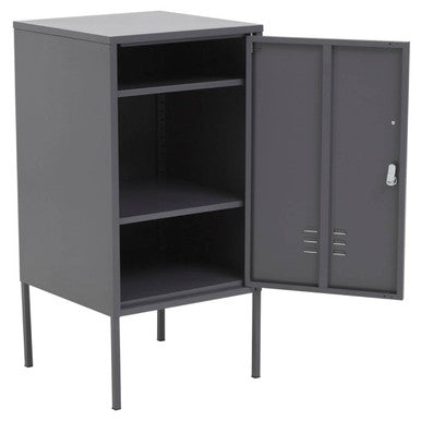 Academy  Grey One Door Locker Cabinet