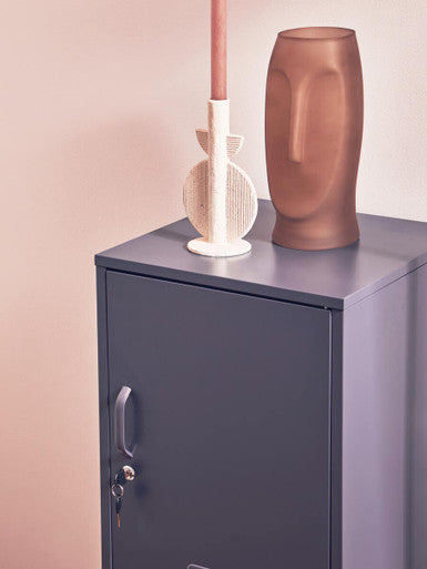 Academy  Grey One Door Locker Cabinet