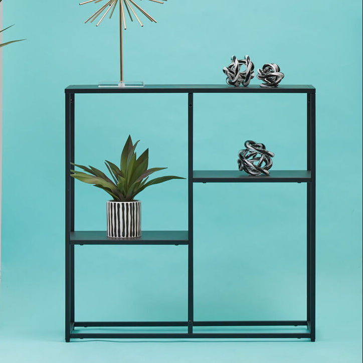 Acero Black Metal Multi Shelf Unit
