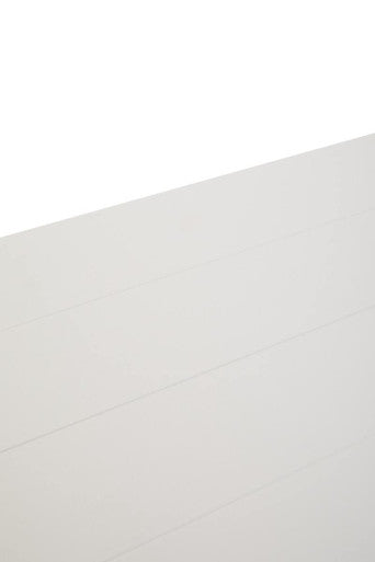Heritage Two Shelf White Bookcase