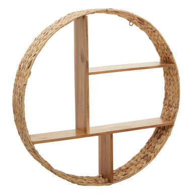 Arles Water Hyacinth Wall Shelf