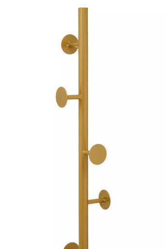 Gold and White Coat Stand | Avento