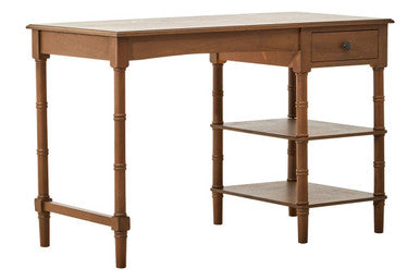 Heritage One Drawer Natural Wood Desk