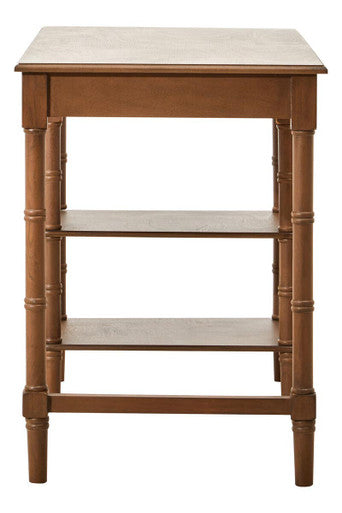 Heritage One Drawer Natural Wood Desk