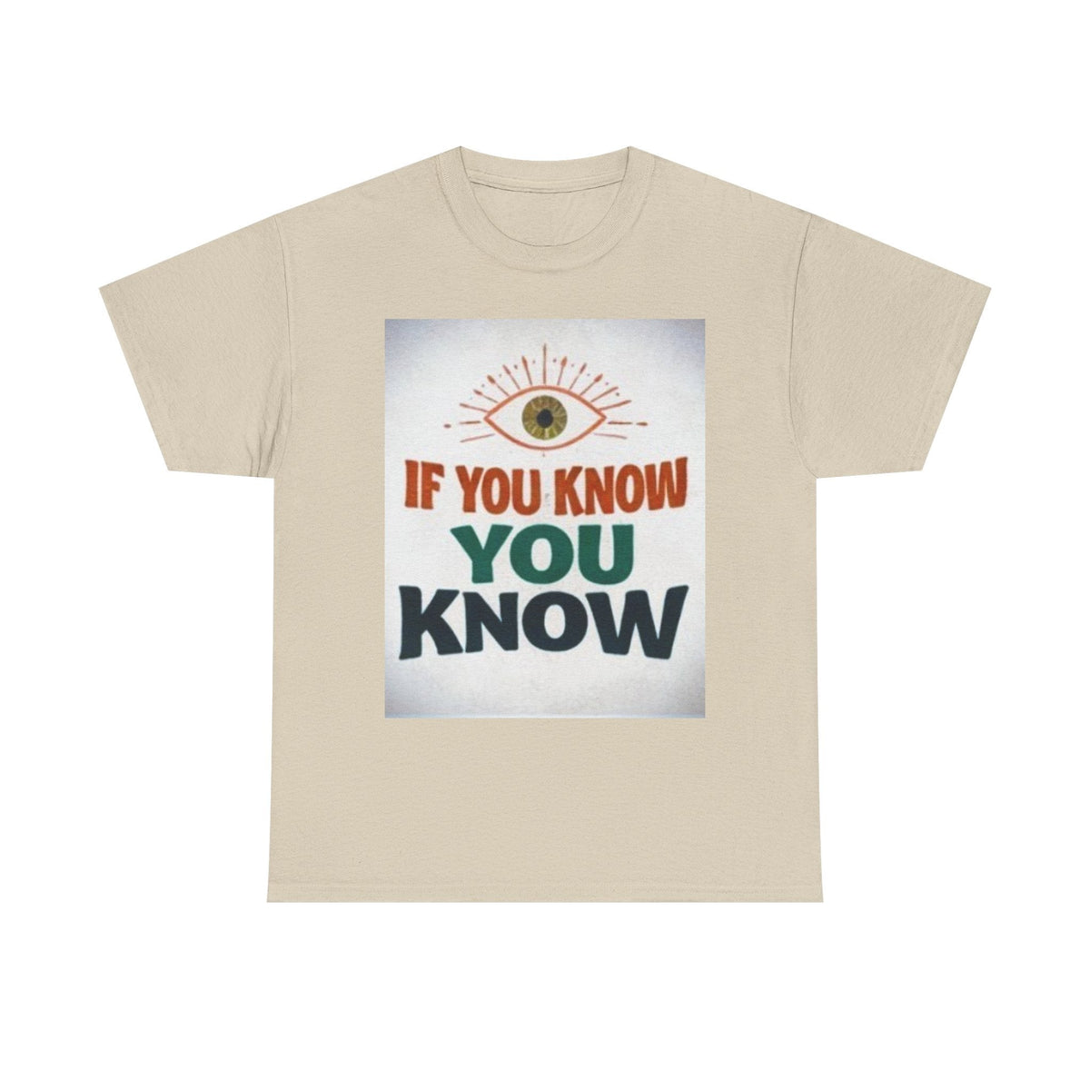 If You Know You Know Retro Eye Tee | Vintage Graphic T-Shirt
