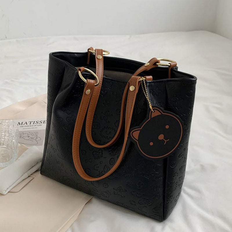 Women's All-match Commute Shoulder Bag Large Capacity Tote
