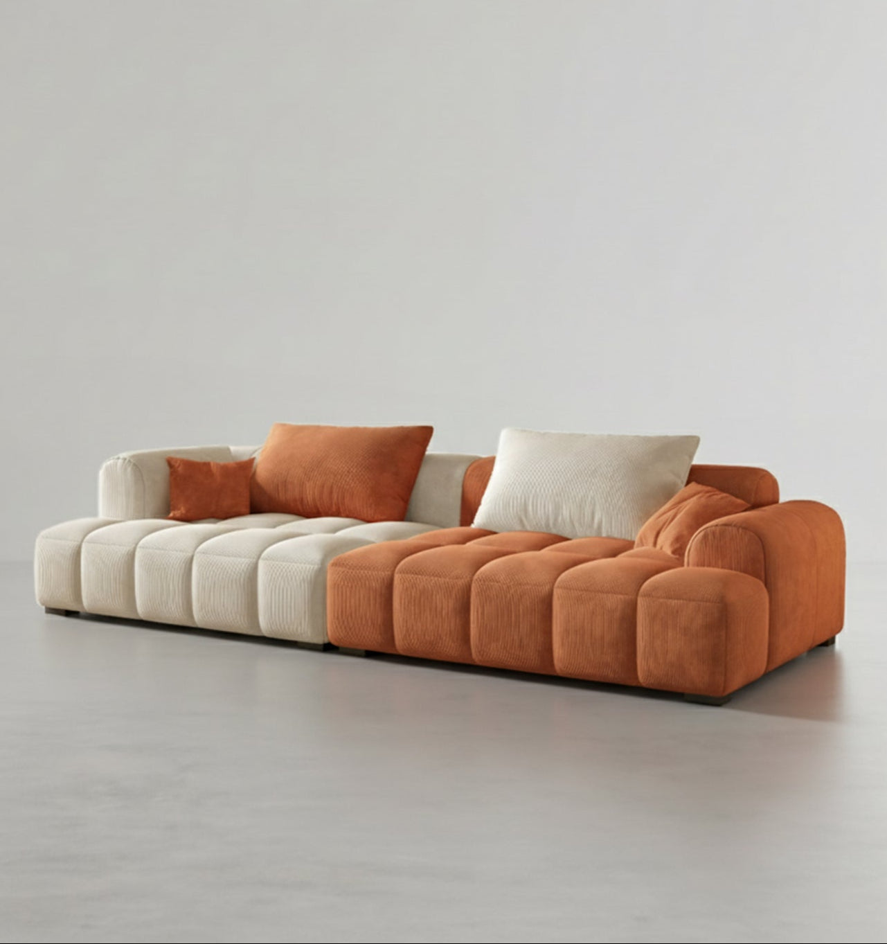 Arabella Module Sofa, Two Seater Sofa, Three Seater Sofa, Four Seater, Corduroy Fabric