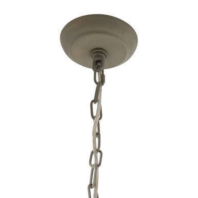Pavatti Carved Wooden 6 Arm Chandelier