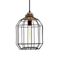 Black Metal Wire Pendant Light | Beacan