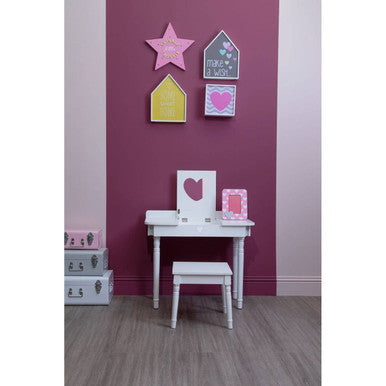 Pink Heart LED Light Box