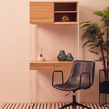 Lamonte Bell Lamp with White Marble Base