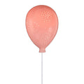 Kids Pink Balloon Ceramic Wall Night Light | Ola