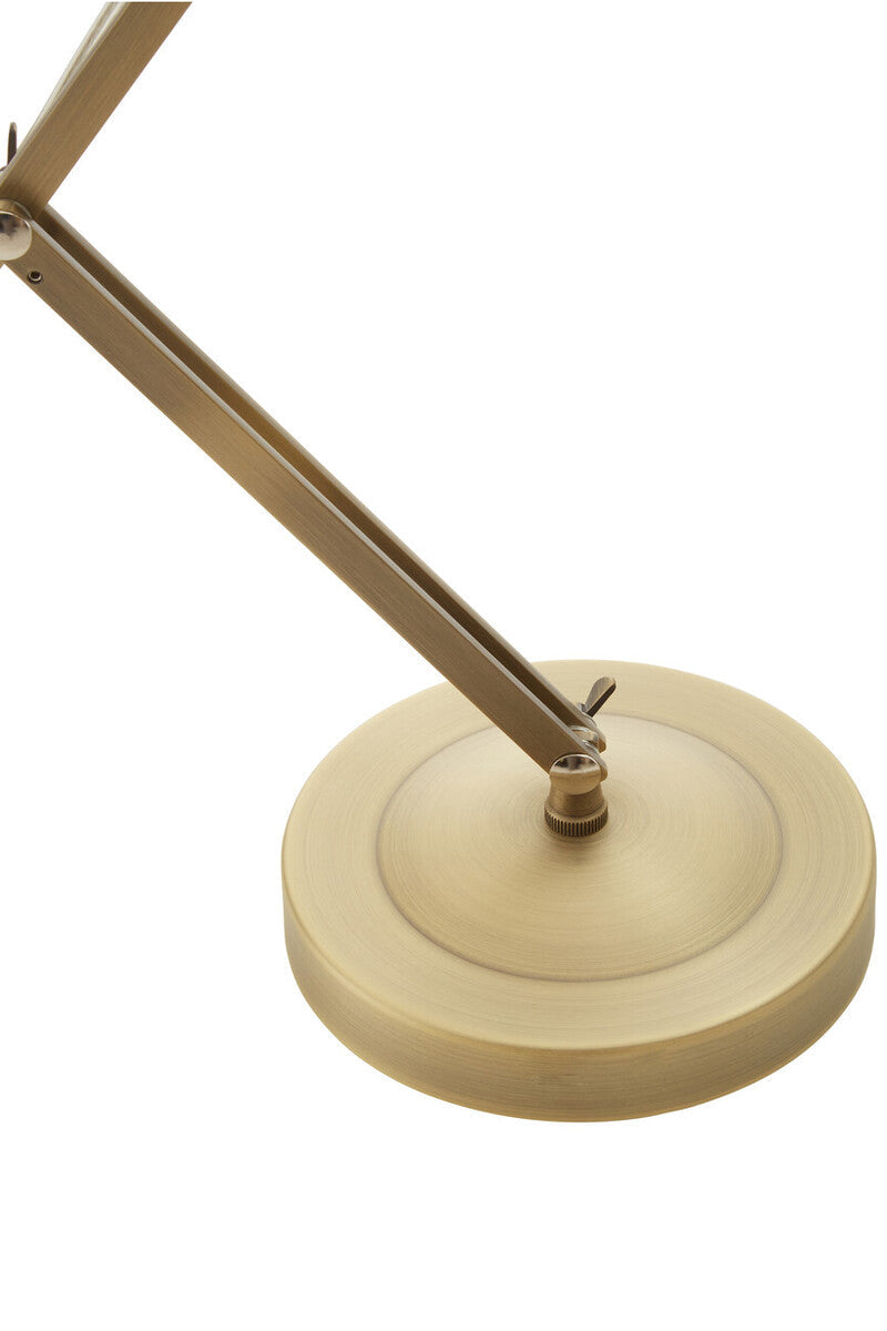 Adjustable  Desk Lamp in Brass Finish | Jasper