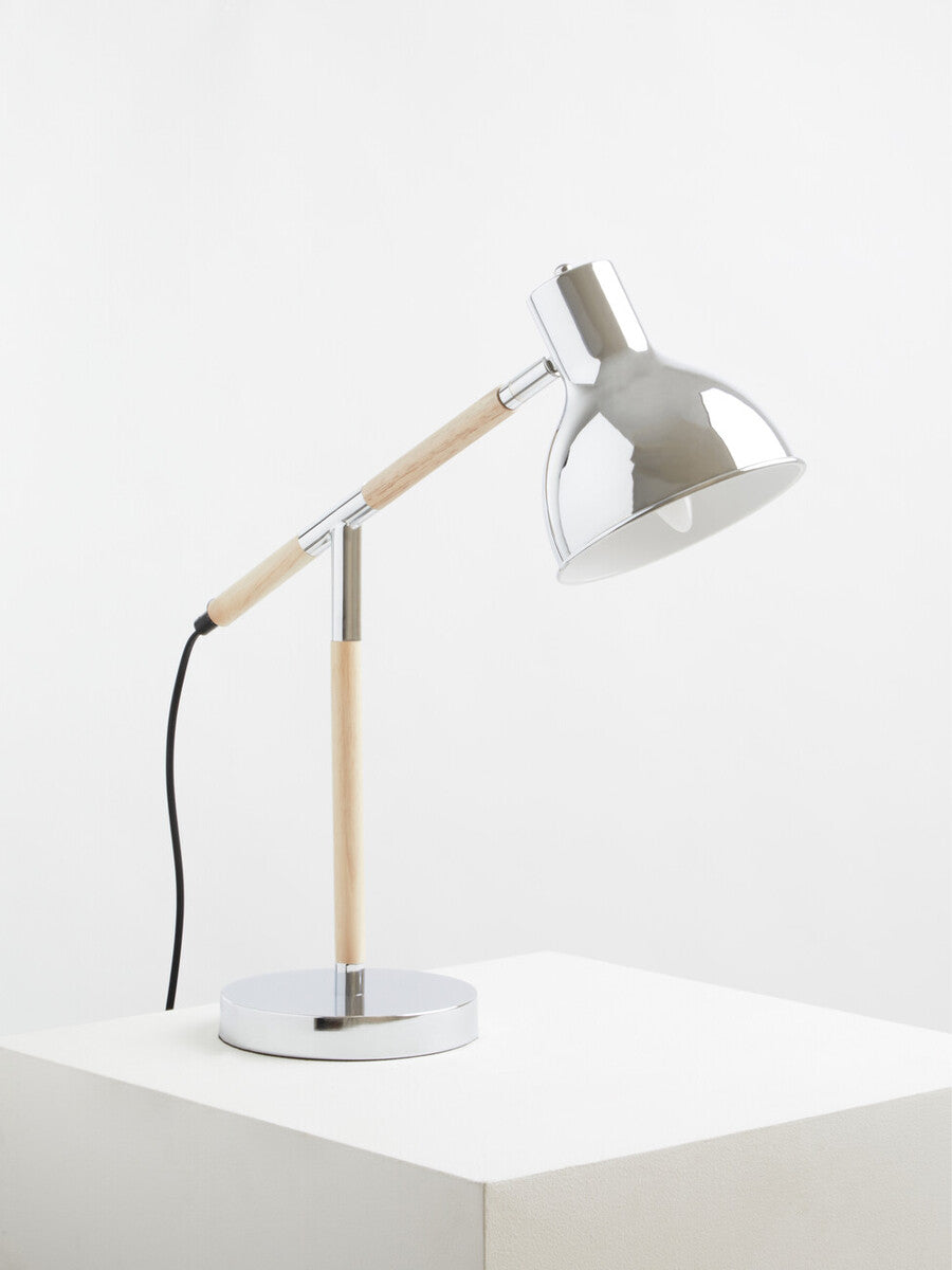 Stockholm Adjustable Desk Lamp in Chrome Finish