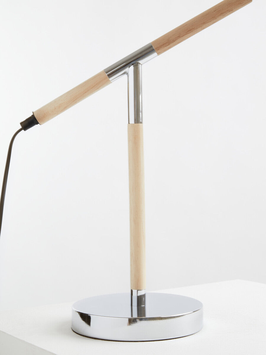 Stockholm Adjustable Desk Lamp in Chrome Finish