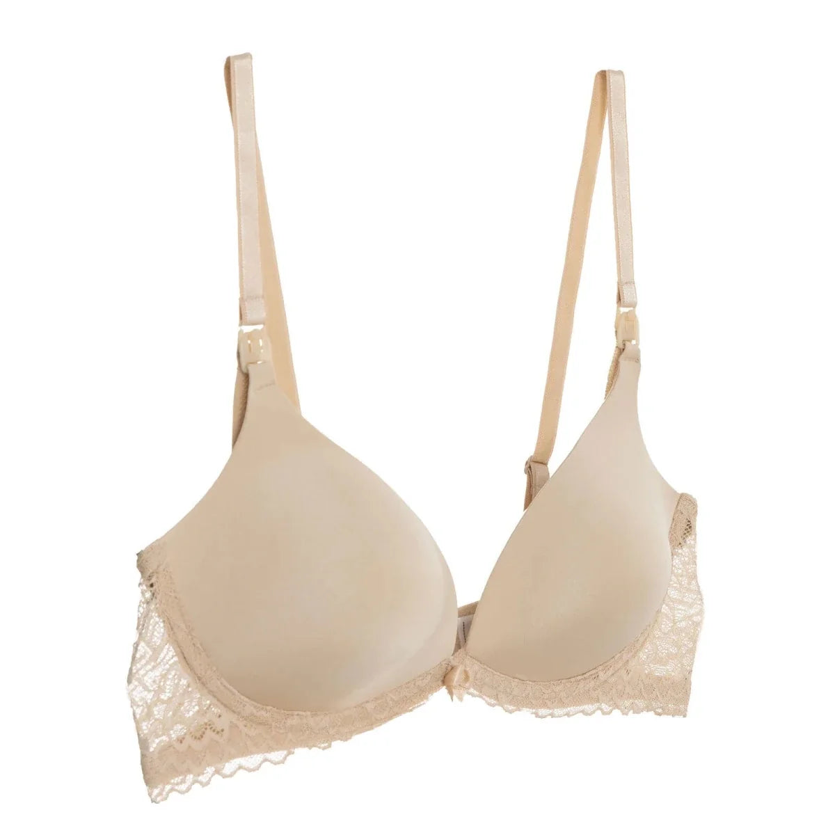 Baby Mom Women's Satin Padded Nursing Bra