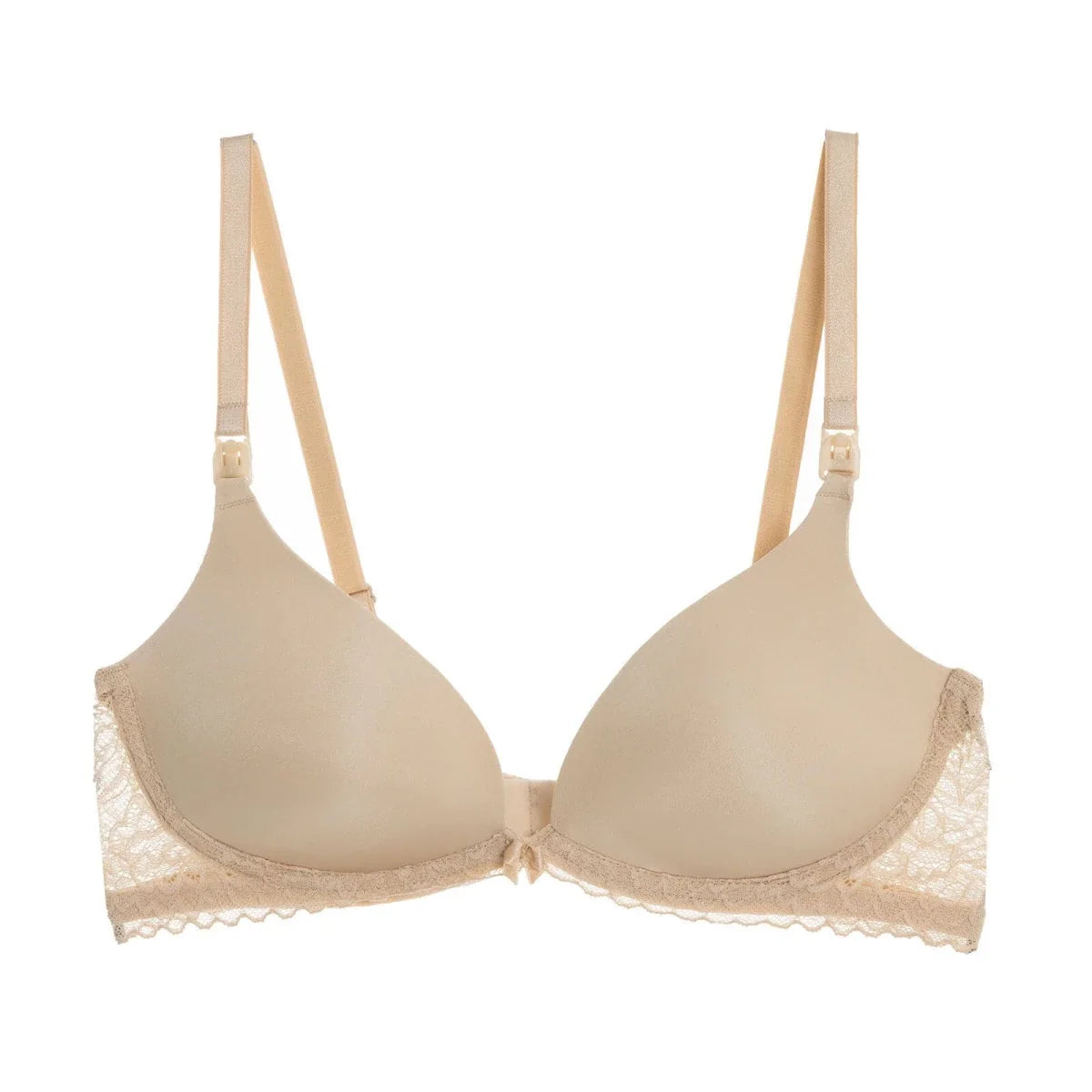 Baby Mom Women's Satin Padded Nursing Bra