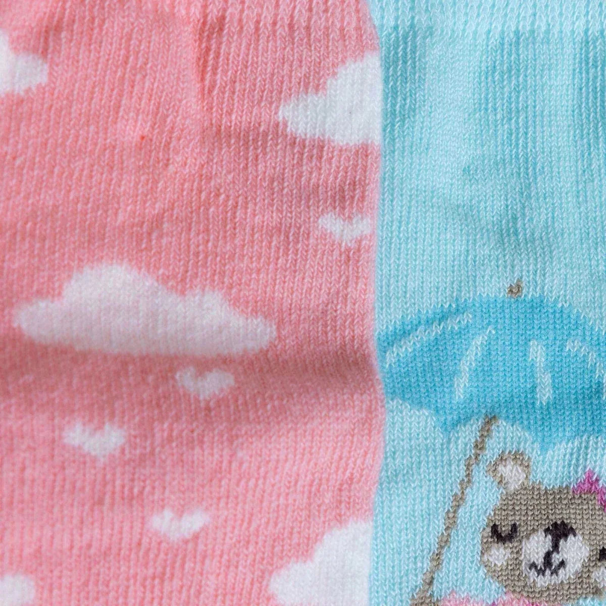 HelloBaby 3 Pack Heart Print Non-Slip Baby Socks (Newborn to 4-5 Years)
