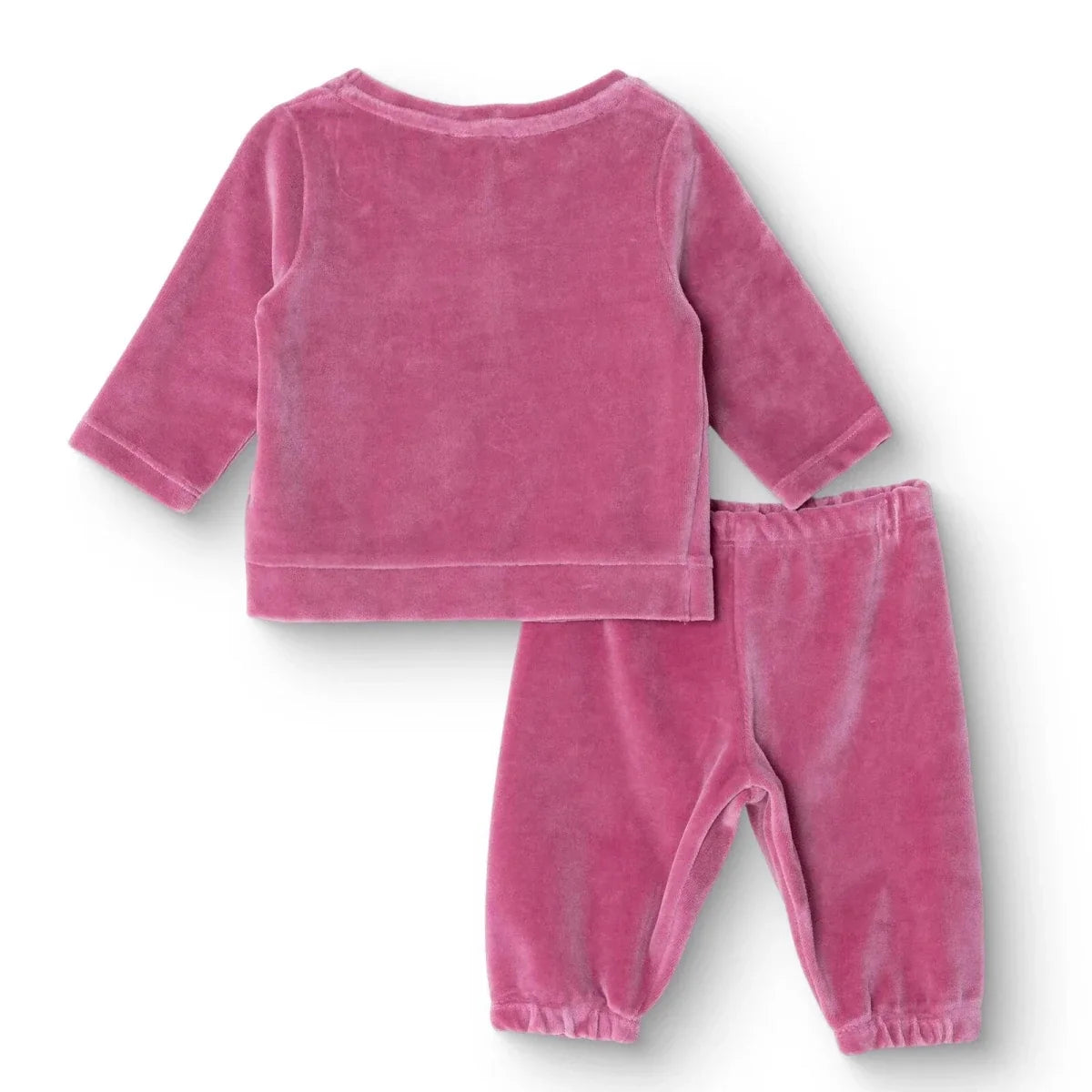 HelloBaby Velour Long Sleeve Baby Pyjama Set (3-6 Months to 3-4 Years)