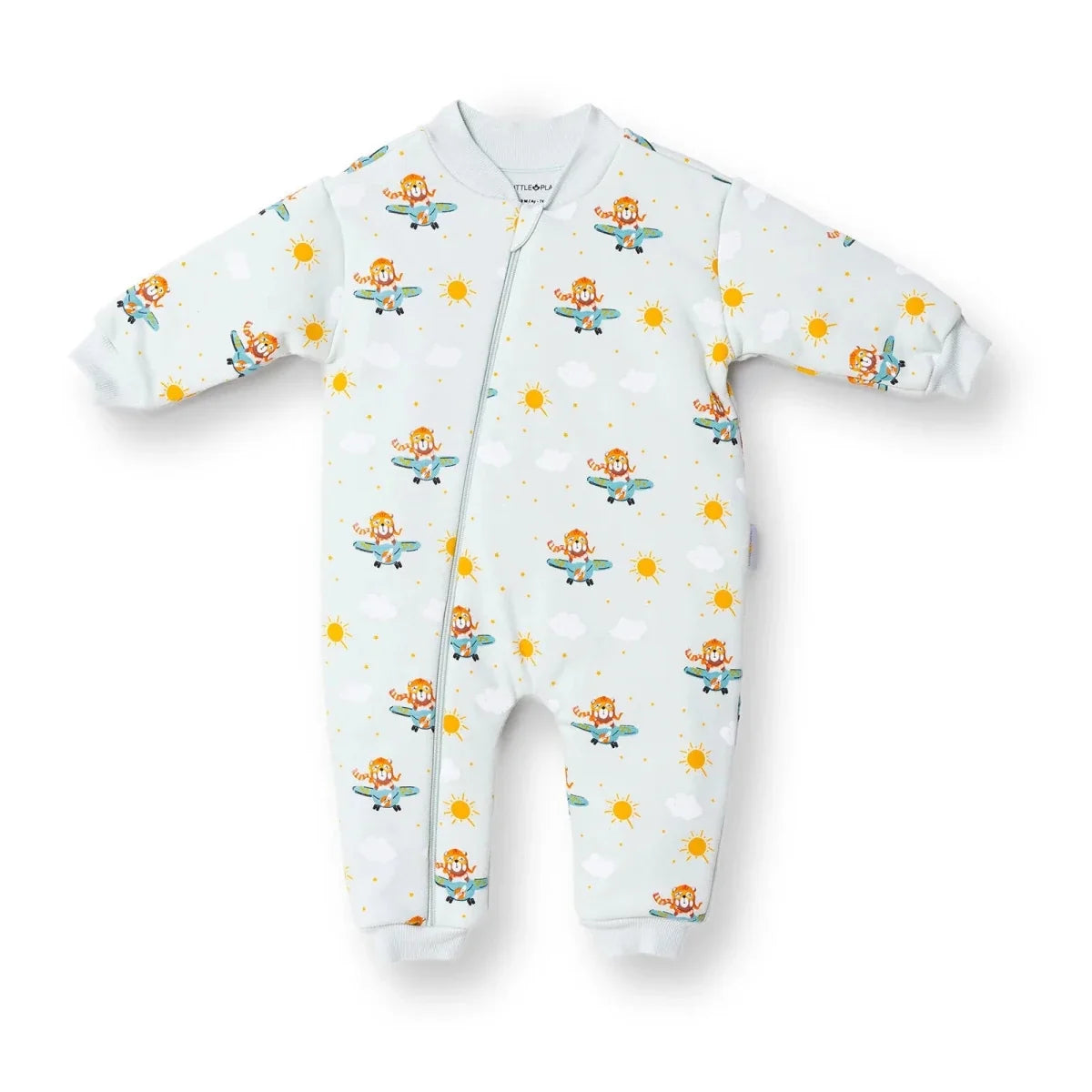 Little Plane Animal Print 2.5 Tog Long Sleeve Footless Baby Sleep Bag (9 Months to 5 Years)