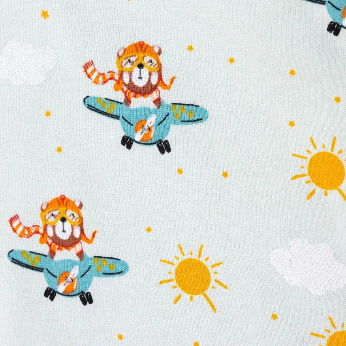 Little Plane Animal Print 2.5 Tog Long Sleeve Footless Baby Sleep Bag (9 Months to 5 Years)