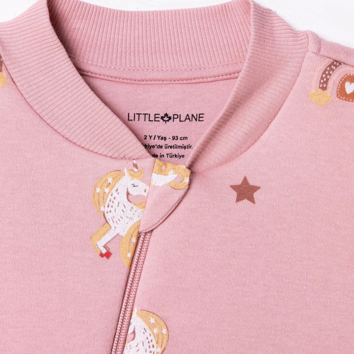 Little Plane Unicorn Print 2.5 Tog Long Sleeve Footless Baby Sleep Bag (9 Months to 5 Years)