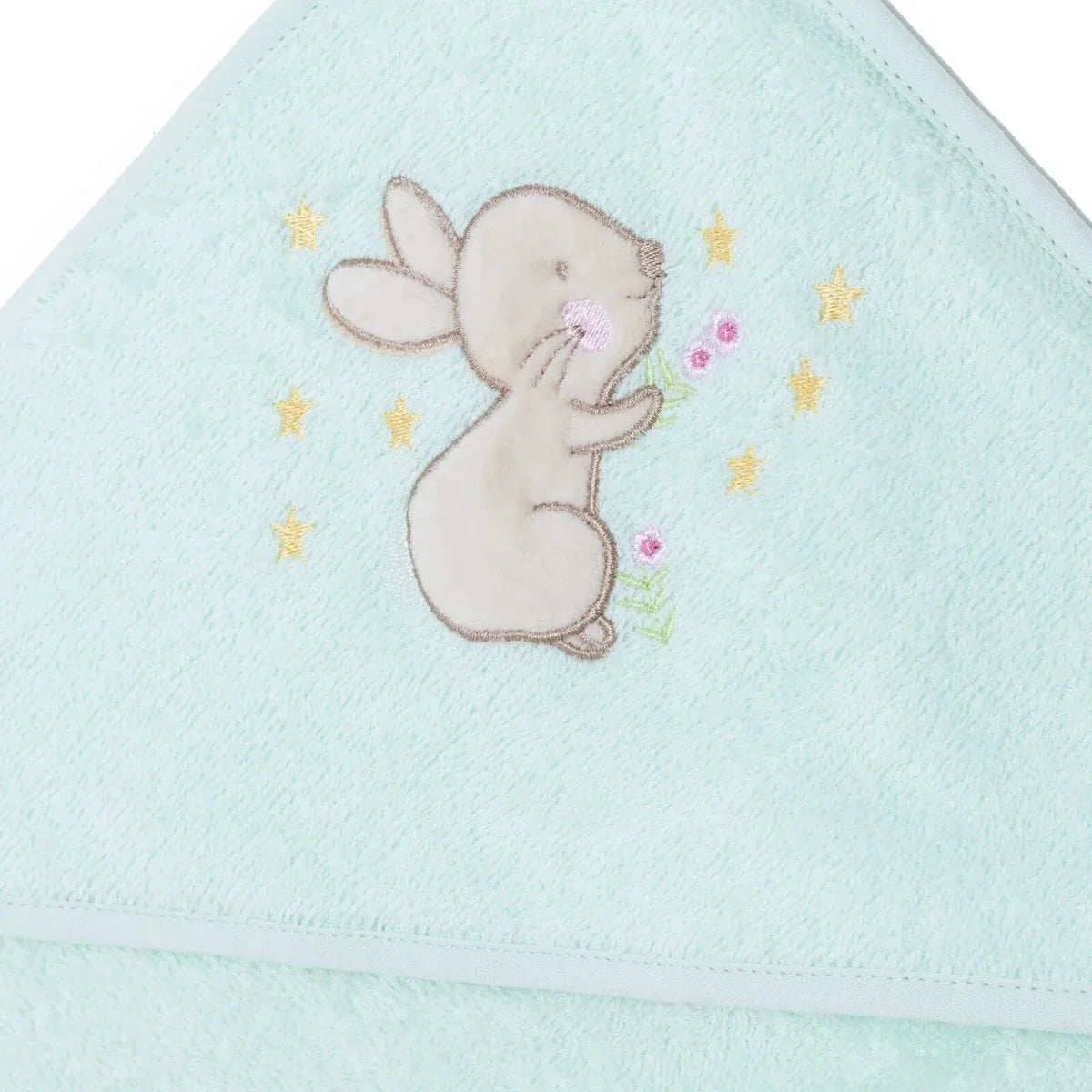 Mollia Embroidered Hooded Baby Bath Towel (75 x 75 cm)