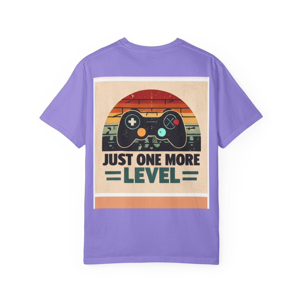Retro Video Game Controller Just One More Level T-Shirt | Gamer Tee