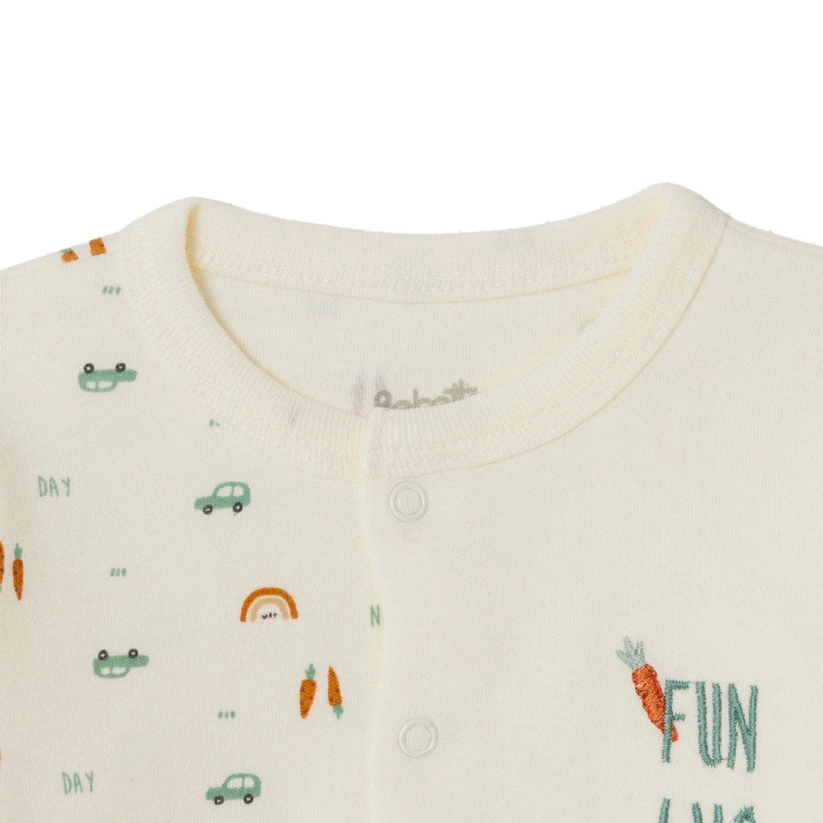 Bebetto Car Print Baby Cardigan & Footed Leggings Set (Newborn to 6-9 Months)