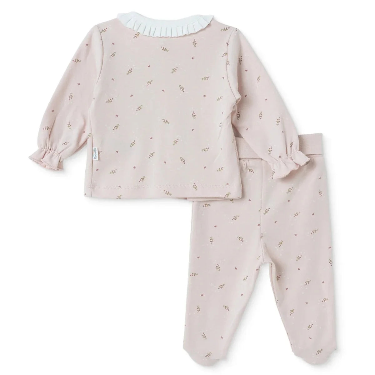 Bebetto Floral Print Baby Sweatshirt & Footed Leggings (Newborn to 6-9 Months)