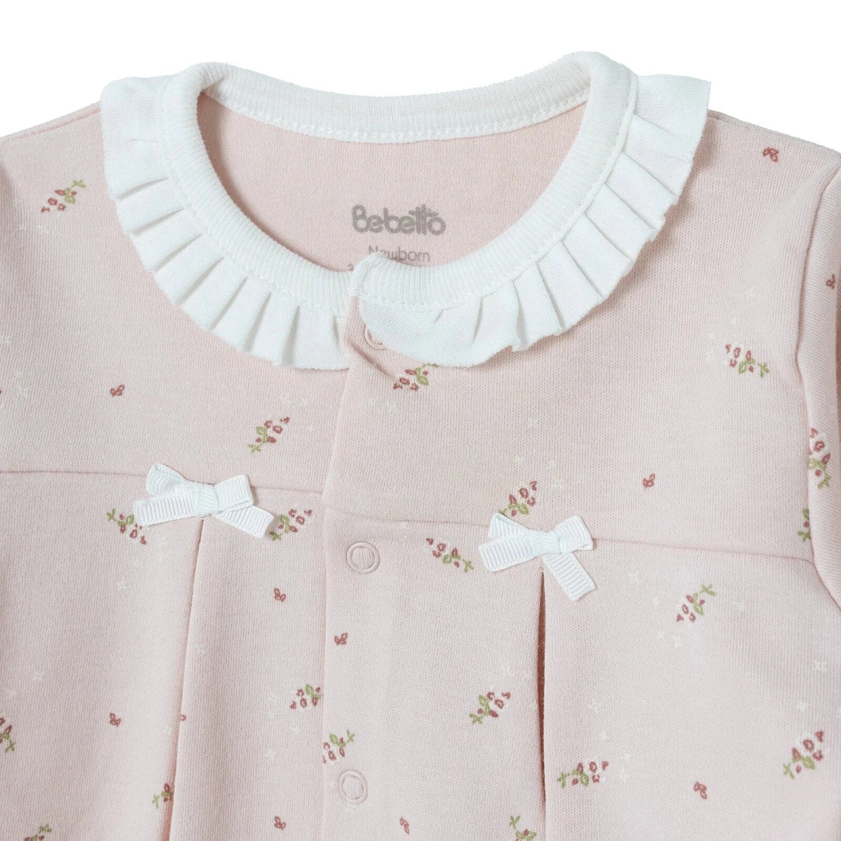 Bebetto Floral Print Baby Sweatshirt & Footed Leggings (Newborn to 6-9 Months)