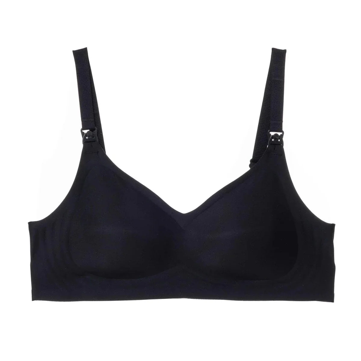 Baby Mom Women's Seamless V-Neck Non-Padded Nursing Bra