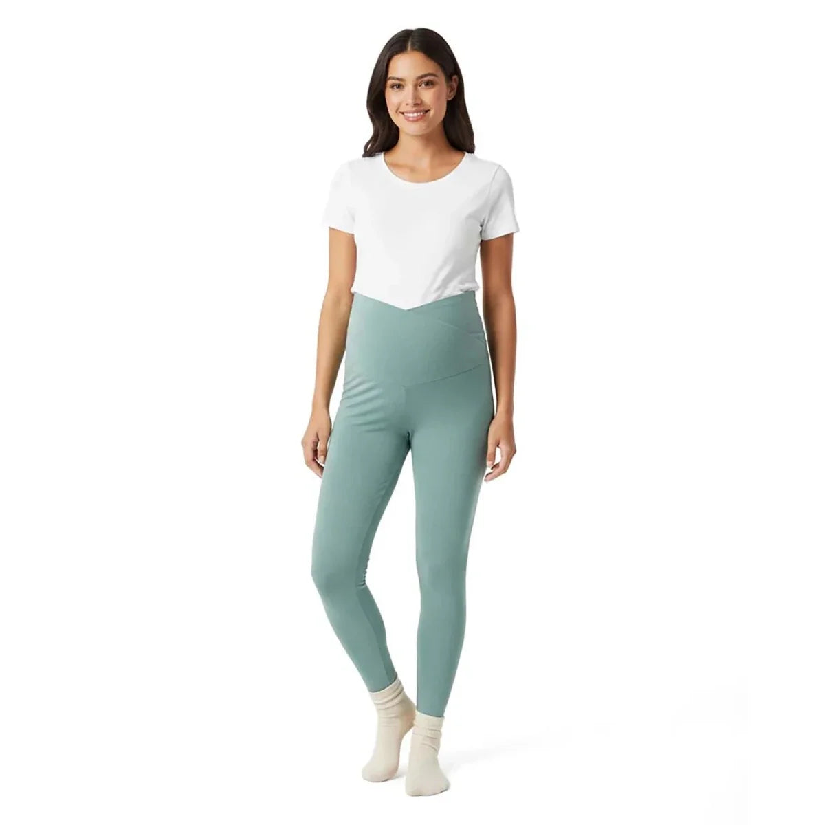 Baby Mom Women's Maternity Jersey Leggings (S to 2XL)