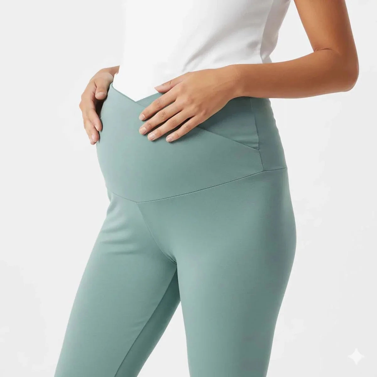Baby Mom Women's Maternity Jersey Leggings (S to 2XL)