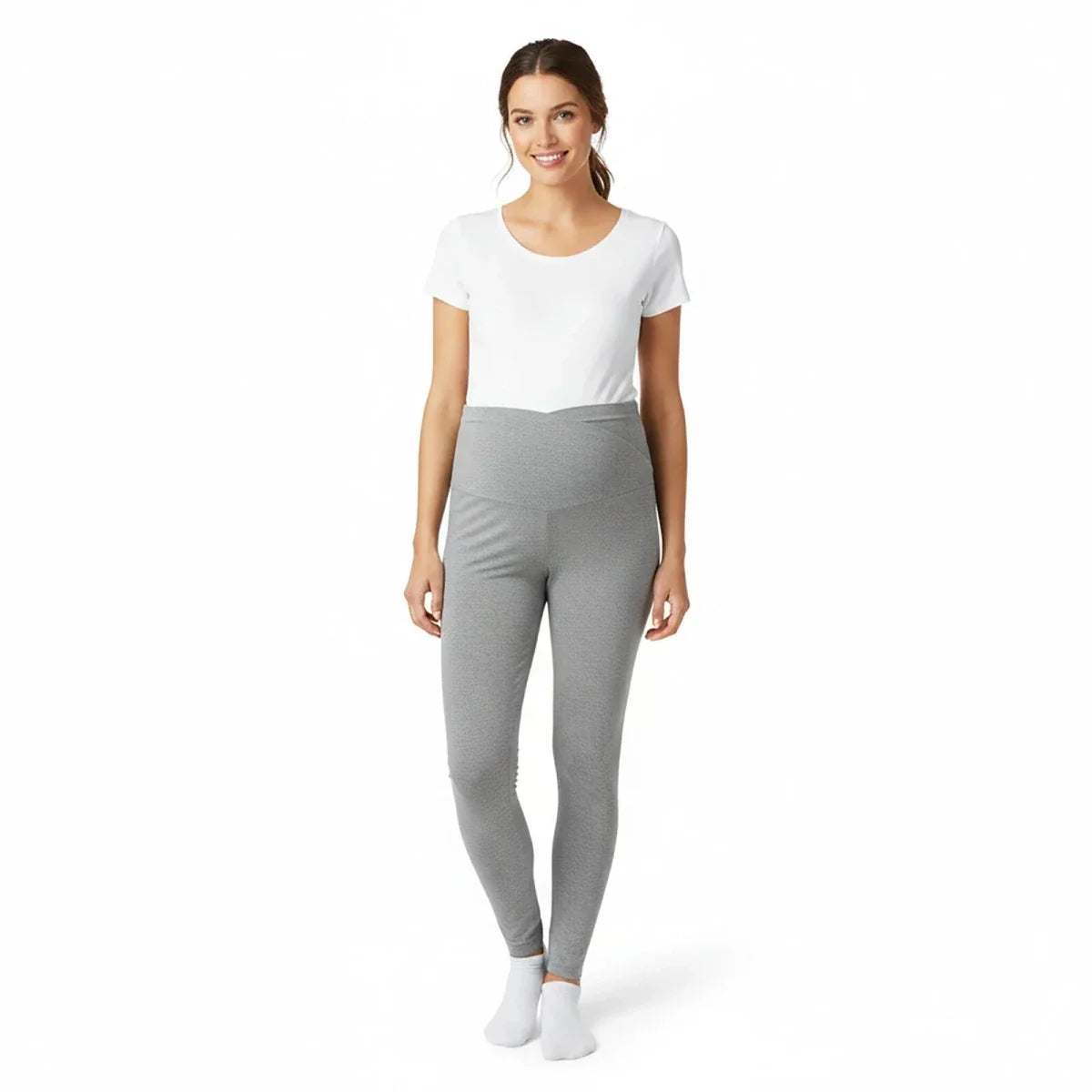 Baby Mom Women's Maternity Jersey Leggings (S to 2XL)