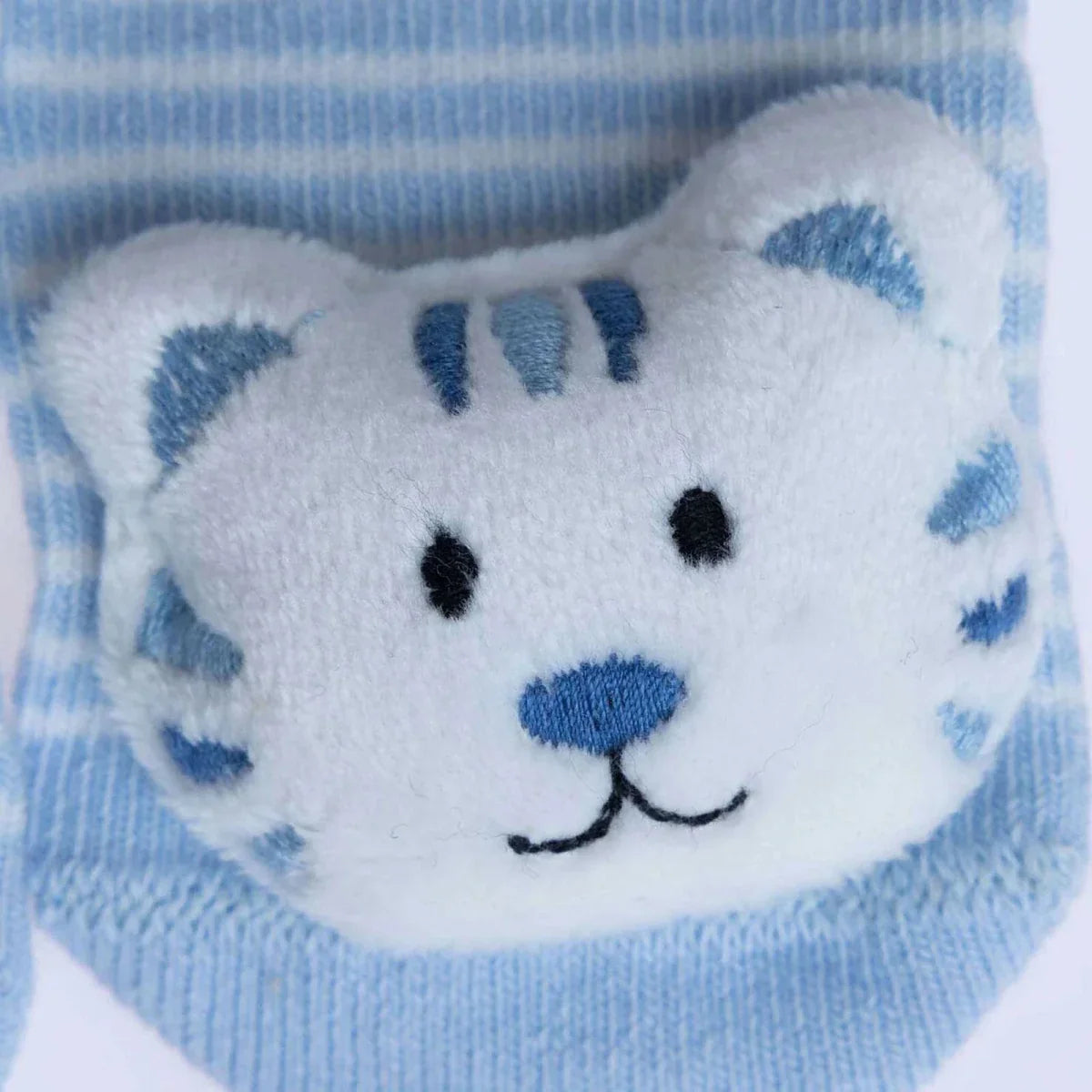 HelloBaby Tiger Print Animal Novelty Baby Socks (Newborn to 12 Months)
