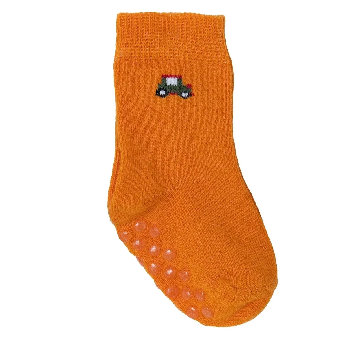 HelloBaby Car Print 3 Pack Non-Slip Baby Socks (Newborn to 3-4 Years)