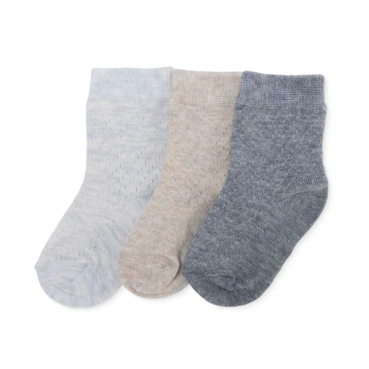 HelloBaby Animal Print 3 Pack Non-Slip Baby Socks (Newborn to 3-4 Years)